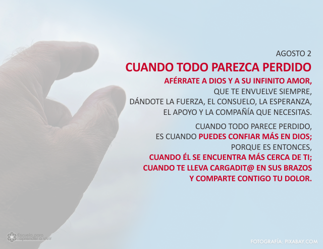 Cuando todo parezca perdido